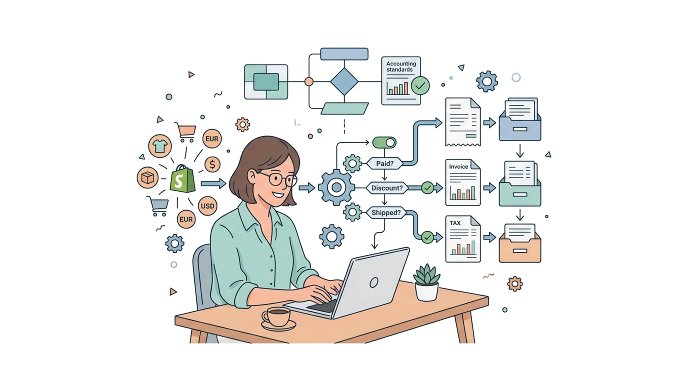 Como ligar a Shopify à faturação das encomendas pagas?