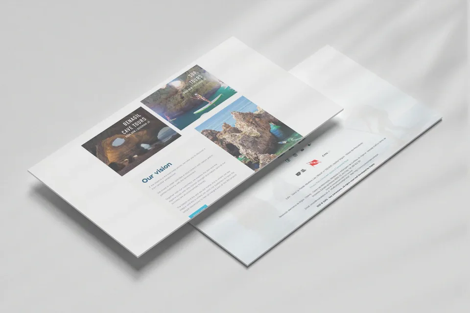 Website SUPA em dispositivos móveis