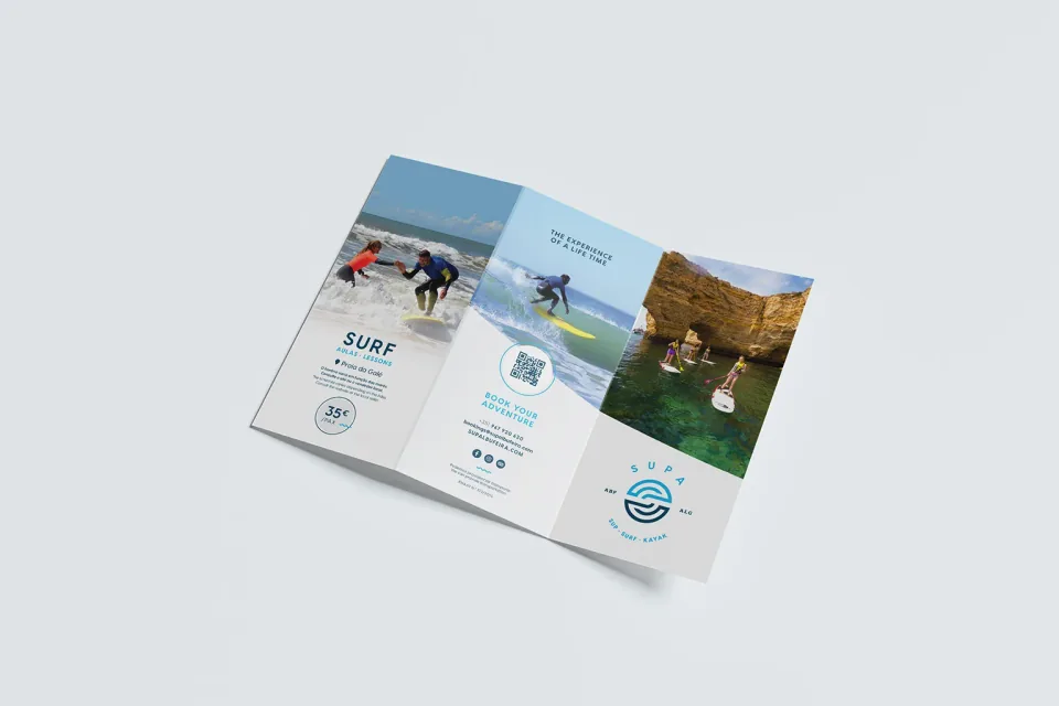 Material de comunicação do projeto SUPA